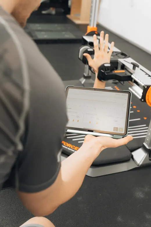 Leistungsdiagnostik mit Messgerät bei FocusYou