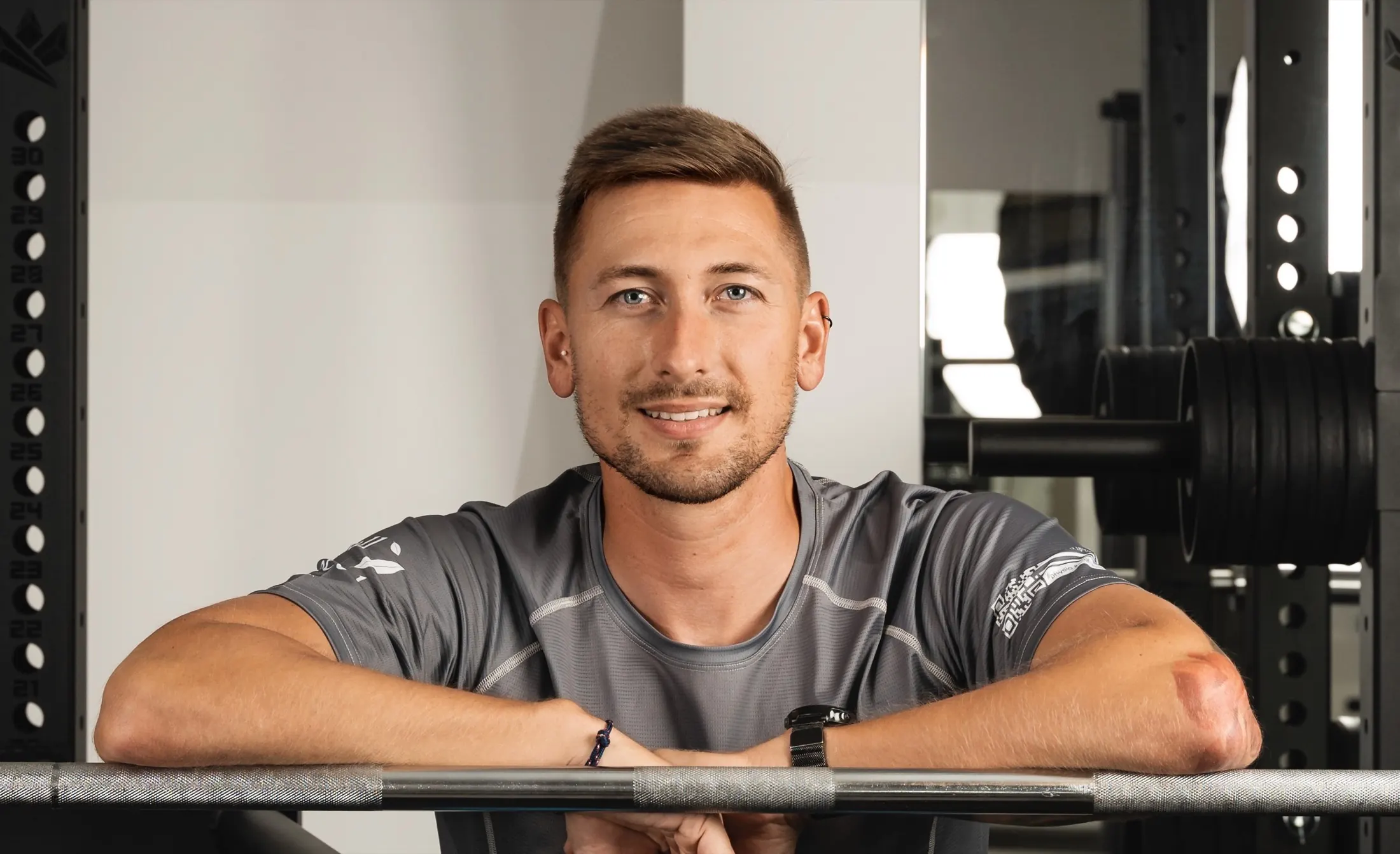 Michael Diewald im Kraftraum